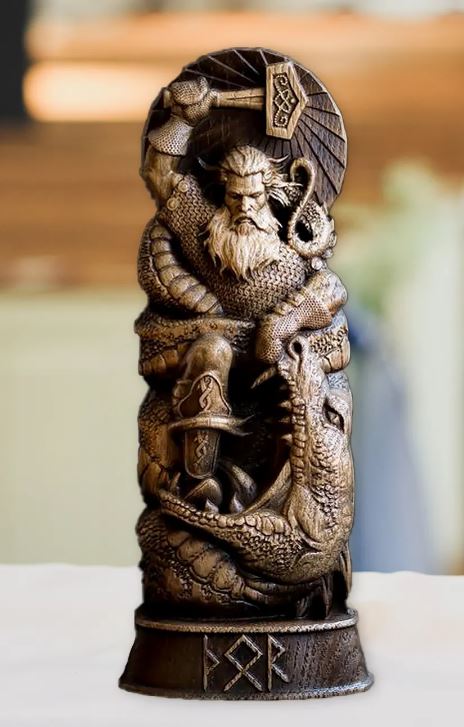 Decorative Statue of Norse Mythology Gods Decorative Statue of Norse Mythology Gods